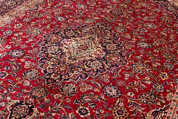 Carpet, Keshan, approx. 400 x 300 cm.