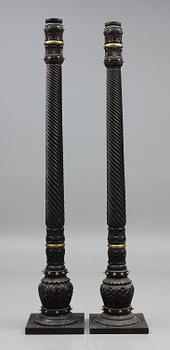 PELARE, ett par. Indien, 1900-tal.