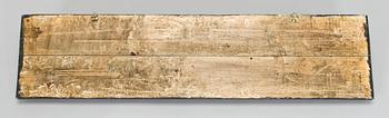 A 20th century half hull model.