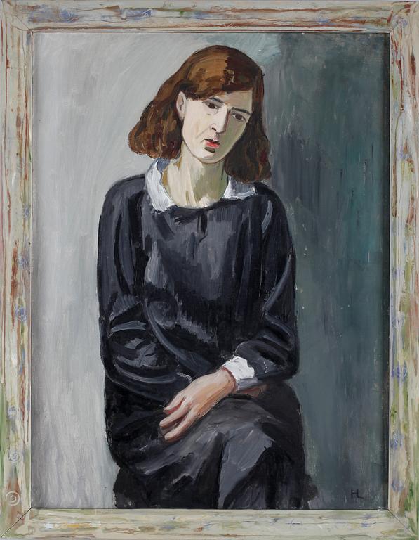 HILDING LINNQVIST, olja på duk. Monogramsign.