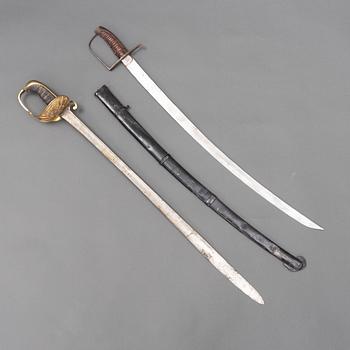 Two 19th century sabres.