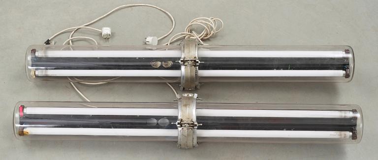 INDUSTRILAMPOR, ett par, Exator, 1950/60-tal.