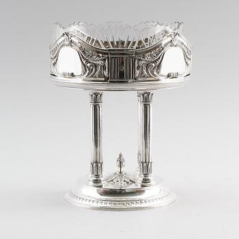 BORDSUPPSATS, silver 830, gustaviansk stil, tidigt 1900-tal.
