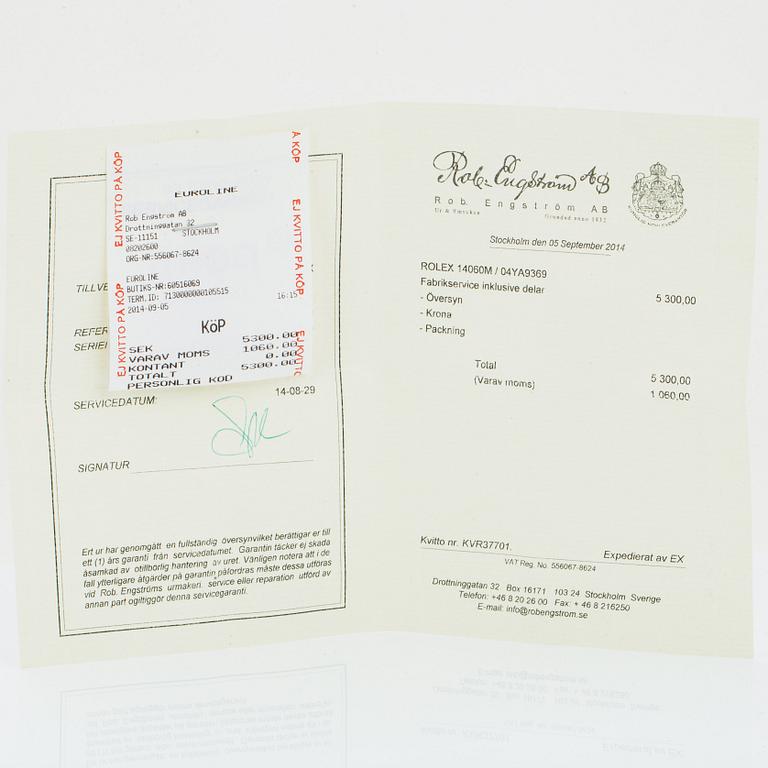 ROLEX, Submariner, "Four Line, Rehaut".