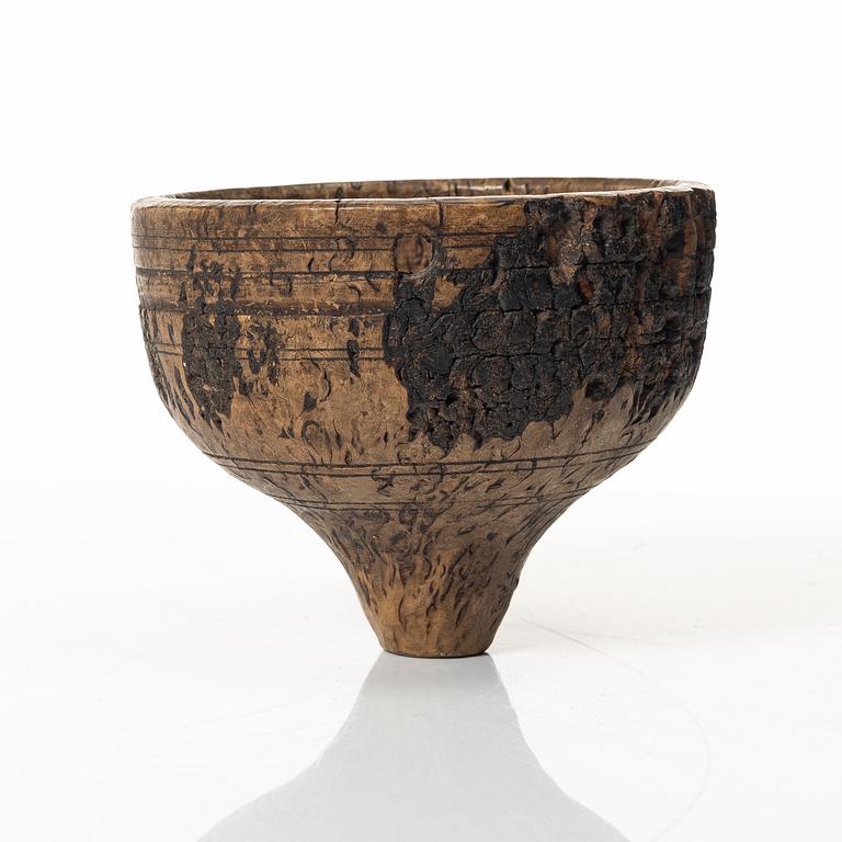 Träföremål, sex stycken, 1700 - 1800-tal.