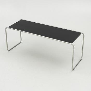 Coffee table and a pair of side tables, Thonet,.