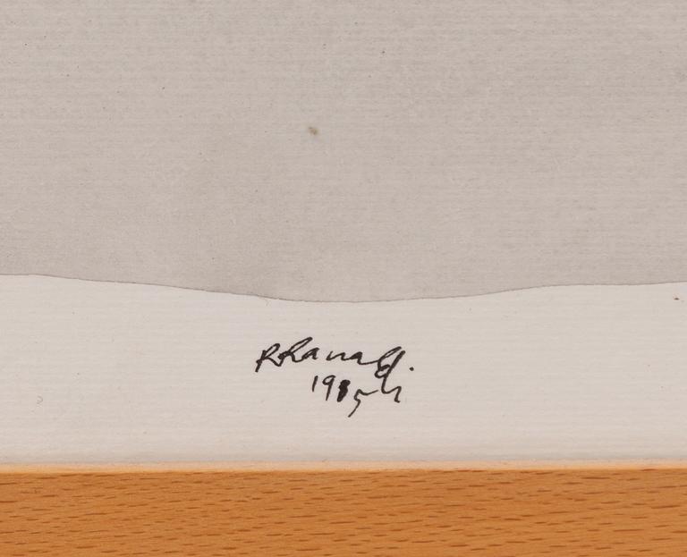 Renato Ranaldi, "Mortel coso son 10, tattura umana, tutto mi turba, un soffio sol m'abbete, il tempo chemi crea, quel mi combatte".