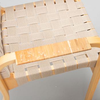 Alvar Aalto, armchairs, four pieces, model 45, Artek, second half of the 20th century.