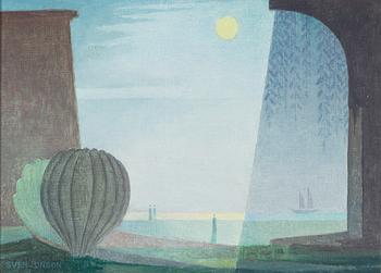 Sven Jonson, oil on canvas, signed.