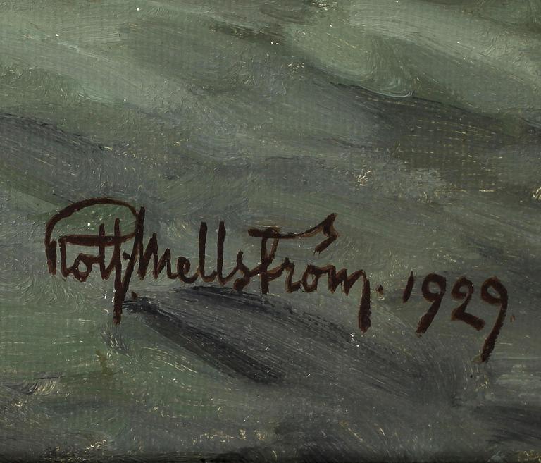 ROLF MELLSTRÖM, olja på duk, signerad och daterad 1929.