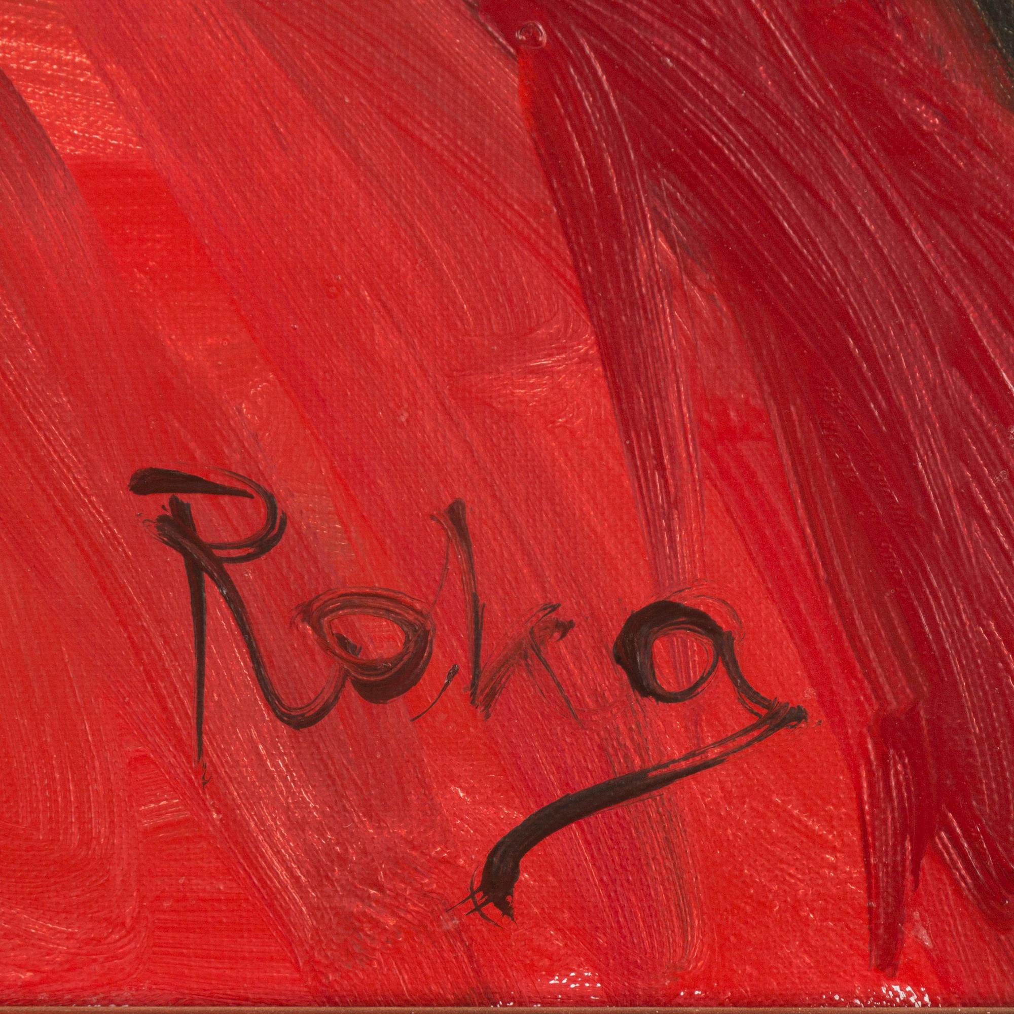 CHARLES ROKA, oil on canvas, signed. - Bukowskis