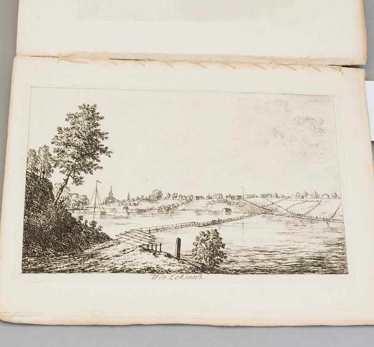 BOK, Linnerhielms klassiska illustrerade reseböcker från sekelskiftet 1800.