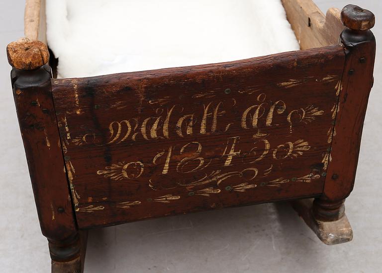 VAGGA, allmoge, 1800-talets första hälft.