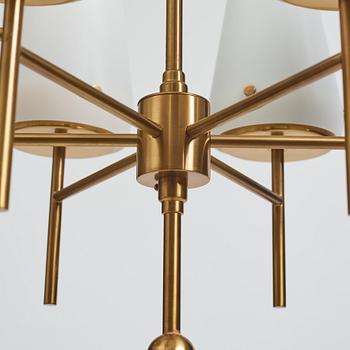 Hans-Agne Jakobsson, two ceiling lamps, model "T 82", Hans Agne Jakobsson AB, Markaryd, 1950-60s.