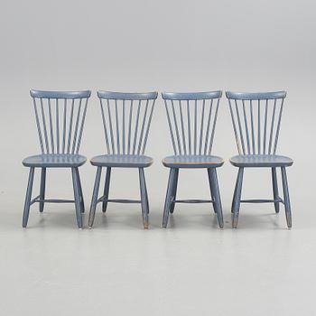 STOLAR, 4 st, "Lilla Åland", Carl Malmsten, 1900-talets andra hälft.