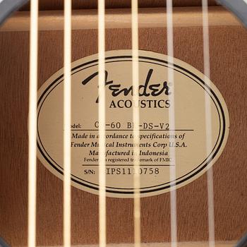 Fender "CD-60", akustisk gitarr, signerad av Tomas Ledin, 2000-tal.