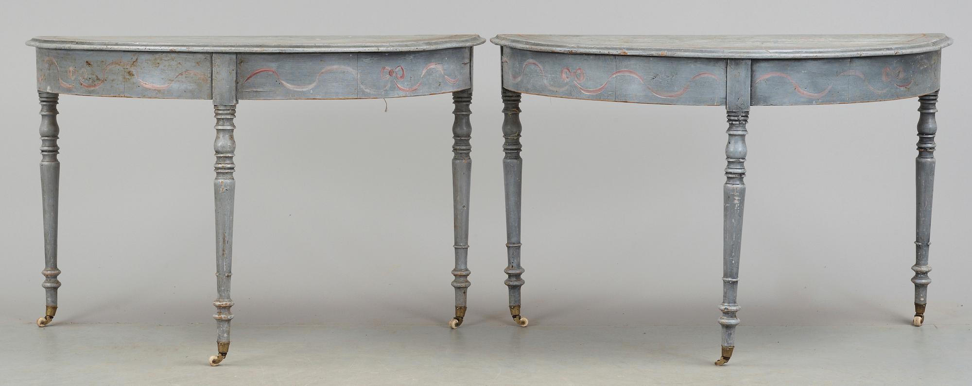 MÅNBORD, 3 delar, 1800-talets slut.