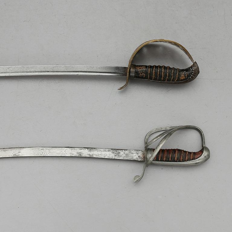 BARNSABLAR, 2 st, 1800-tal.