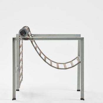 Paolo Pallucco, & Mireille Rivier, fåtölj, "Barba D'Argento", Pallucco, Italien, efter 1986.