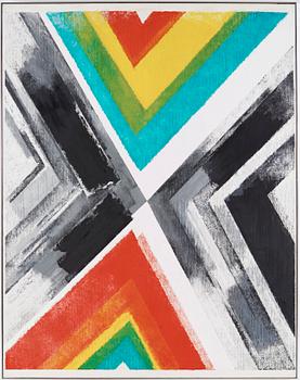 NALLE WERNER, oil on canvas, on verso signed Nalle Werner and dated 1974-76.