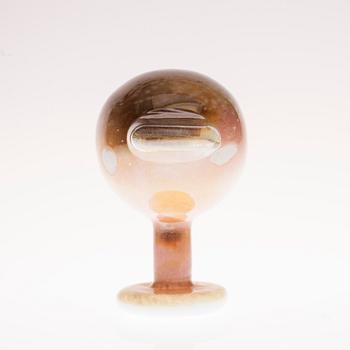 FIGURIN, glas, signerad O. Toikka, Nuutajärvi.
