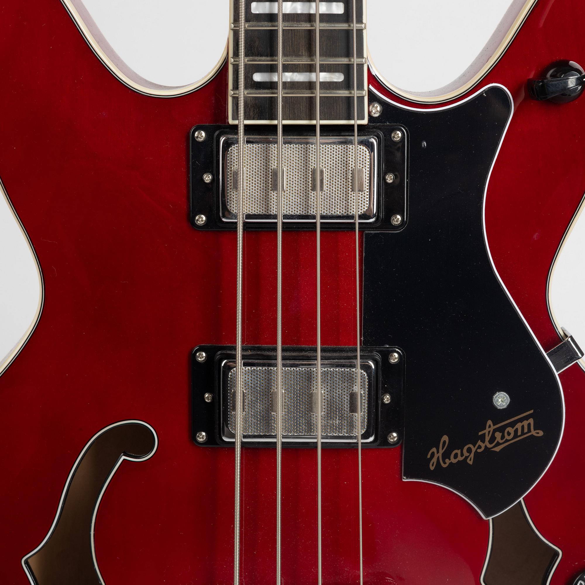 Hagström, "Viking", VIKB-WCT, semi-akustisk bas, Sverige, 2000-tal.