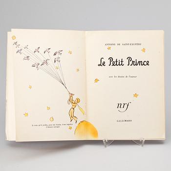 BOK, "Le Petit Prince" av Antoine de Saint-Exupéry, Gallimard, Paris 1953.