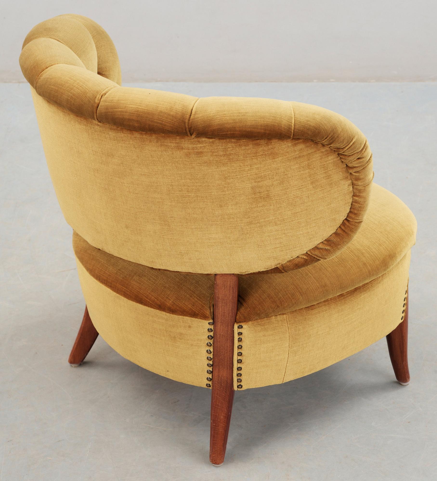 An Otto Schulz 'Schulz' armchair, Jio Möbler, Jönköping.