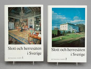 BÖCKER, 14 band, Slott och Herresäten i Sverige. Allhems Förlag, Malmö.