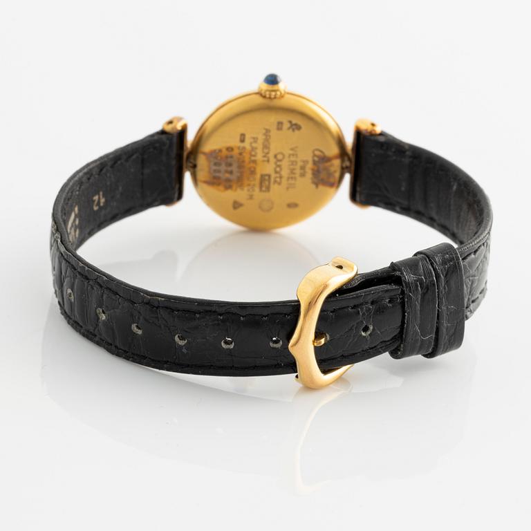 must de Cartier, Colisée, wristwatch, 24 mm.