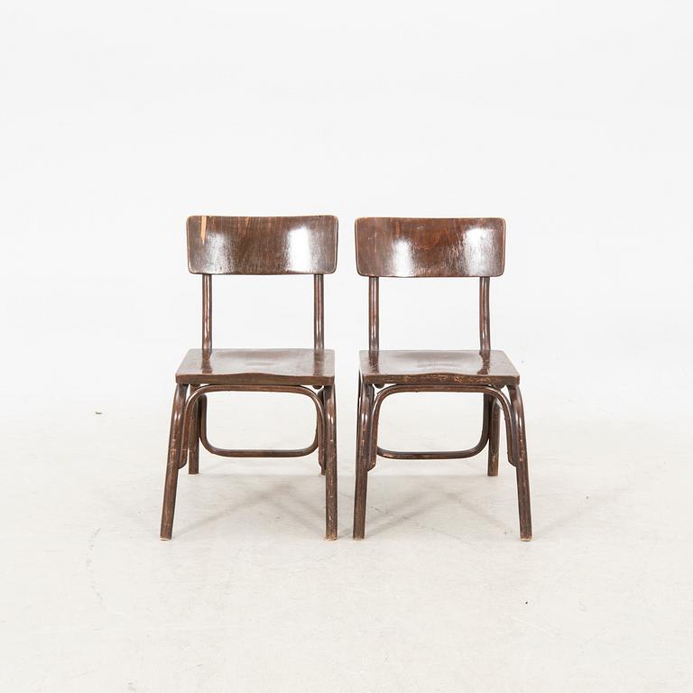 Ferdinand Kramer, stolar 2 st.,"B403". för Thonet, Österrike 1927,