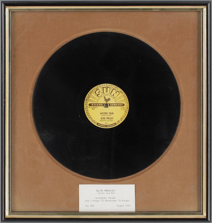 STENKAKA, 4 st, Elvis Presley, 78 rpm, troligen tidigt 1980-tal.