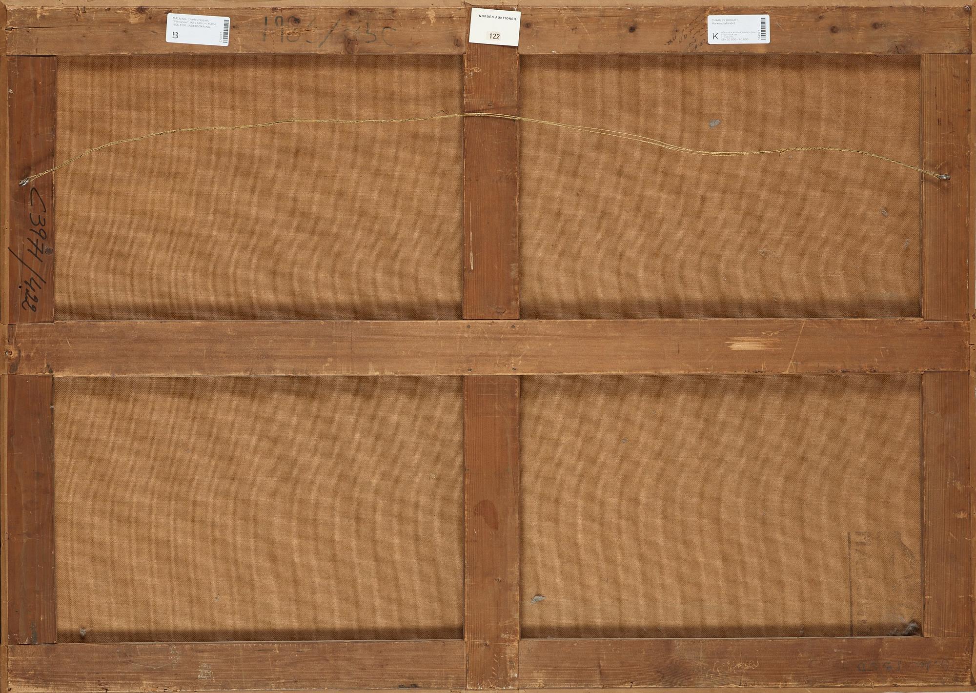 Charles Hoguet, Vilthandel.