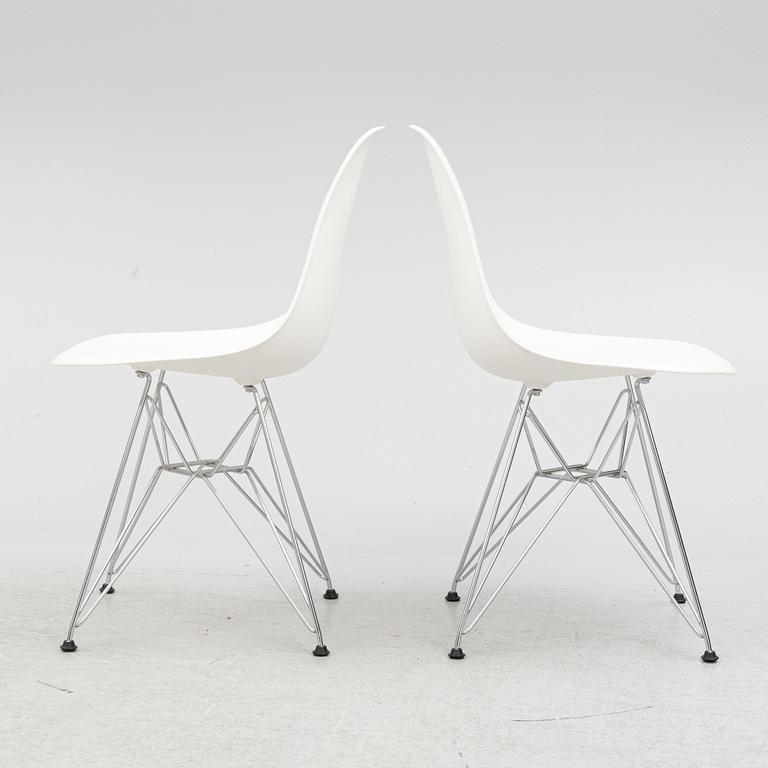 Charles & Ray Eames, chairs, 6 pcs, "DSR Plastic Chair", Vitra.