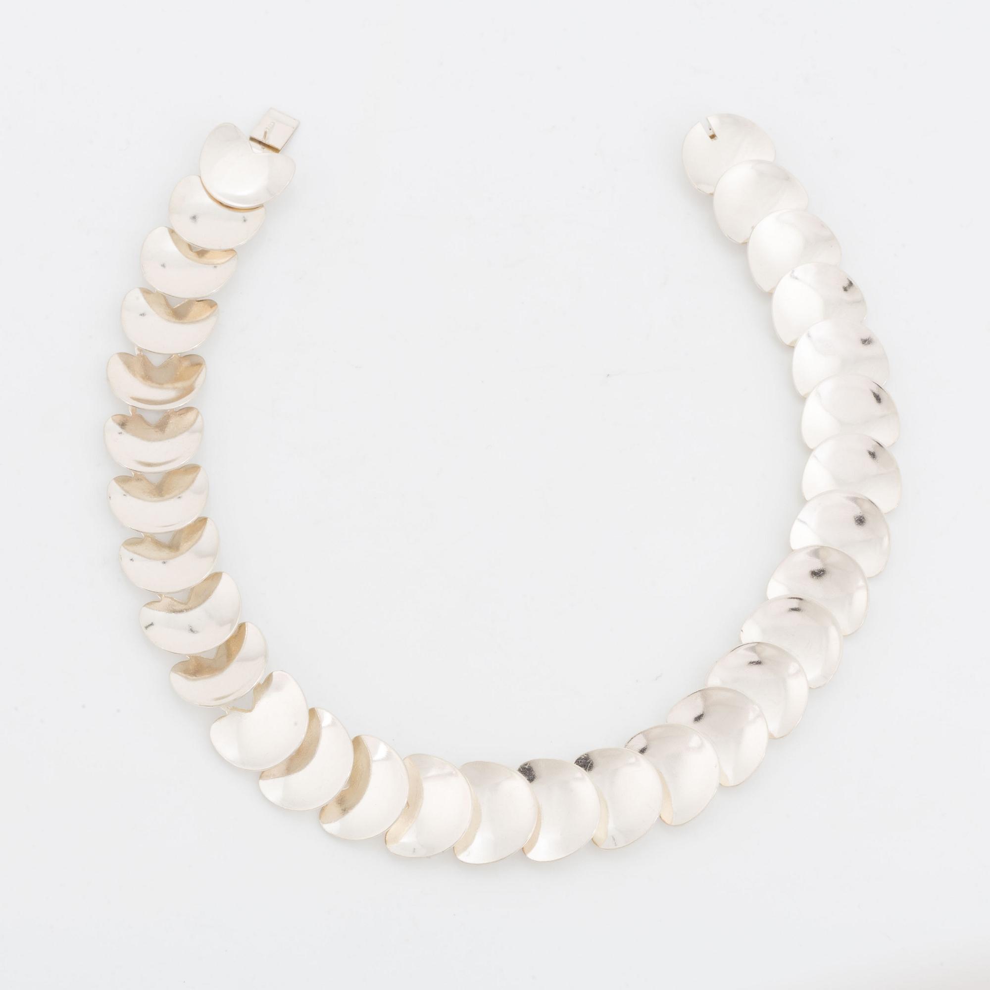 Viggo Wollny, sterling silver necklace.