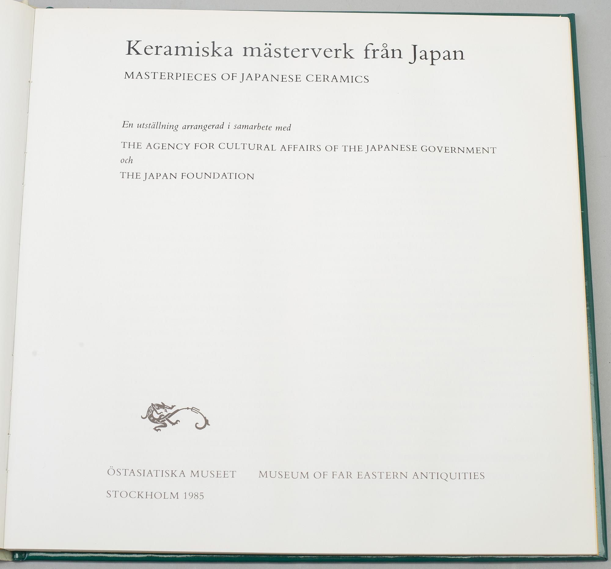 10 books on chinese and japanese works of art.