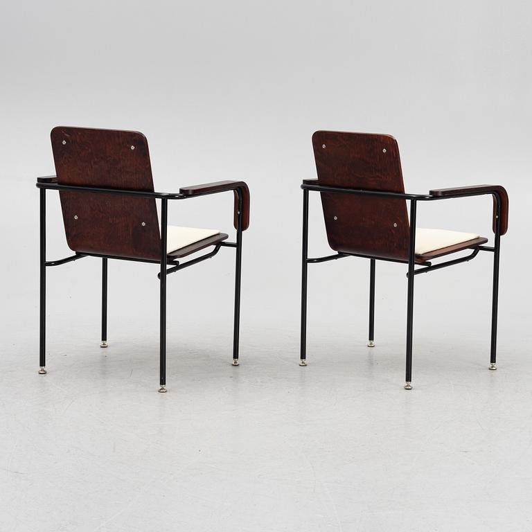 A pair of chairs, second half of the 20th Century.