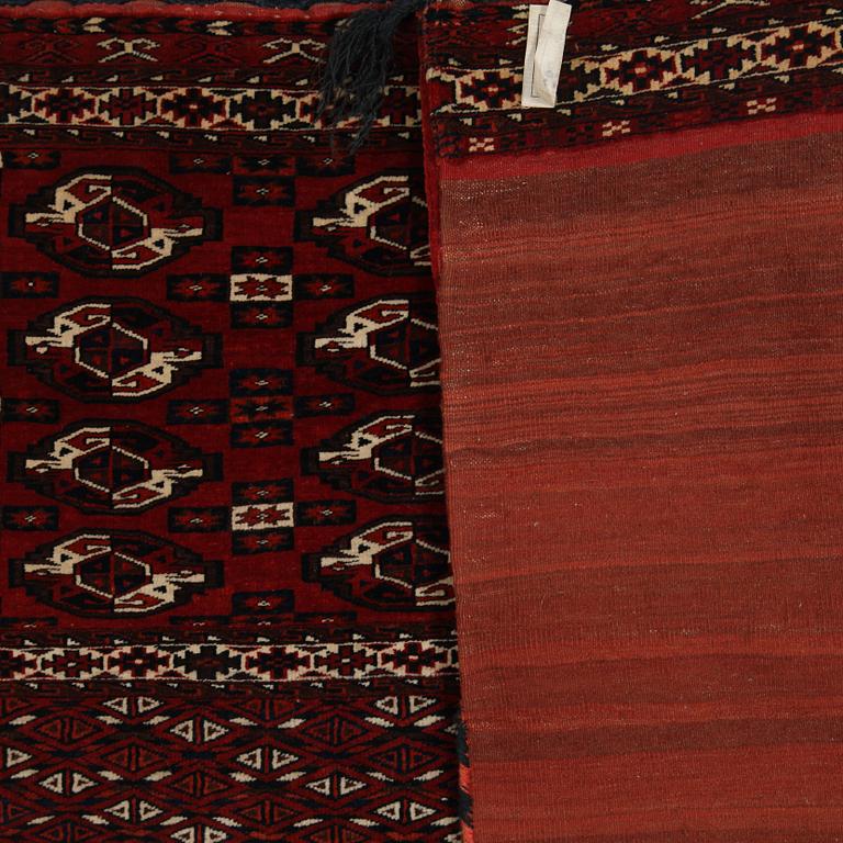 KAMELVÄSKA, Tekke-typ, old, 128 x 74 cm.