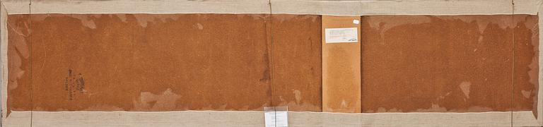 VÄGGMÅLNING, allmoge. Dat. 1820.