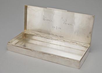 Wiwen Nilsson, A Wiwen Nilsson sterling box, Lund 1970.