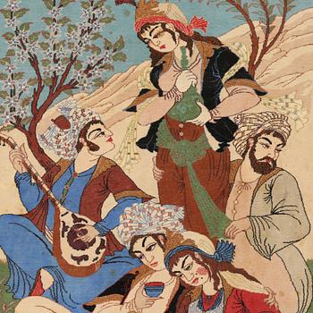 MATTA, Isfahan, old, 155x111 cm.