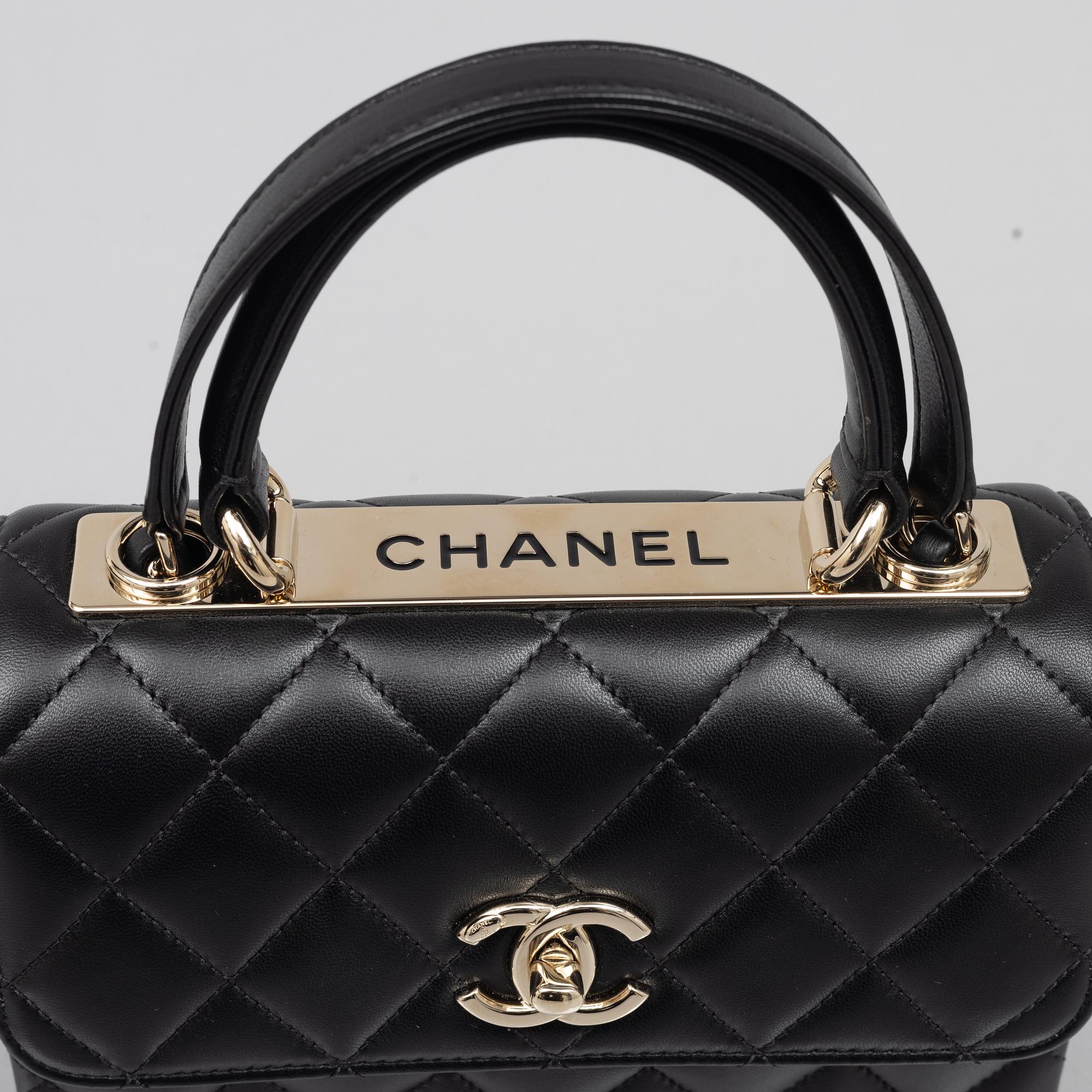 Chanel, bag, "Mini Trendy CC" flap bag, 2024.