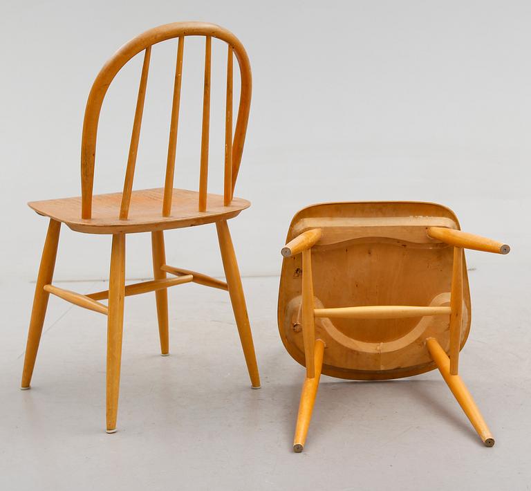 STOLAR, 6 st, "Fanett", Ilmari Tapiovaaria, Edsbyverken, 1960-tal.