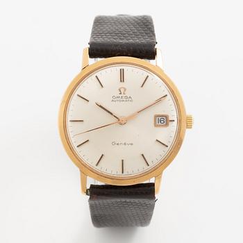 Omega, Geneve, wristwatch, 34.5 mm.