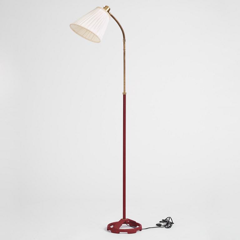 Bertil Brisborg, a floor lamp, model "32631", Nordiska Kompaniet, 1950s.