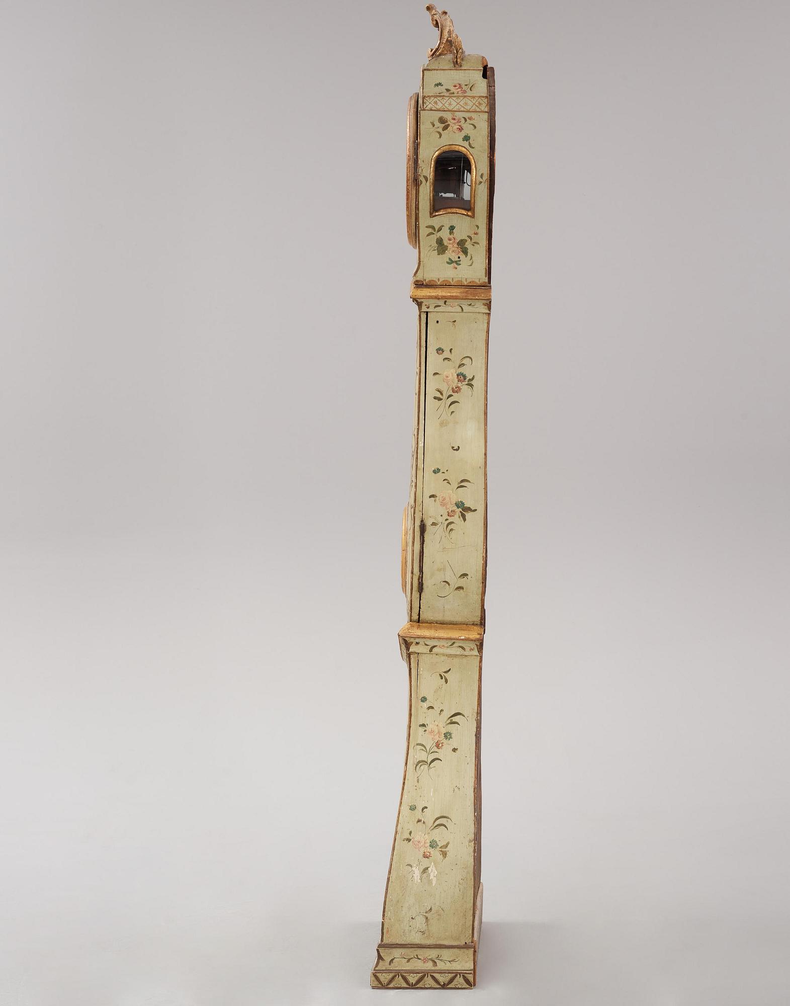Golvur, Stockholmsarbete, 1700-talets senare del, Rokoko.