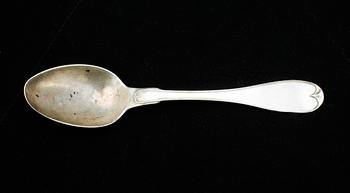 PARTI SILVER, 4 delar, bla Borgila. Total vikt ca  391.