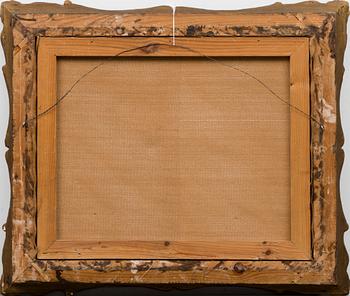 UUNO SOLDAN, öljy kankaalle, signeerattu.