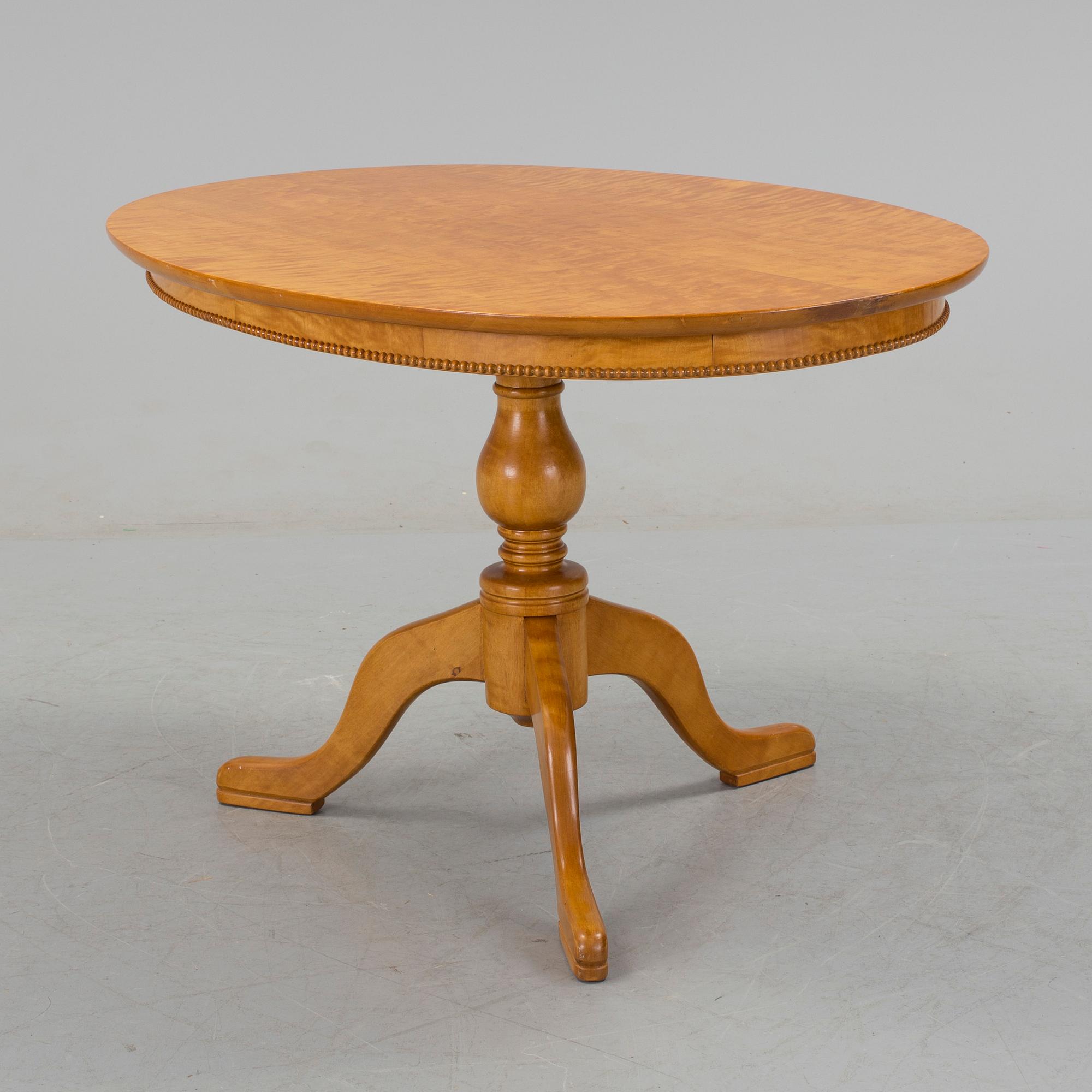A birch coffee table by Henry Boberg, Gränna, early 1990´s.