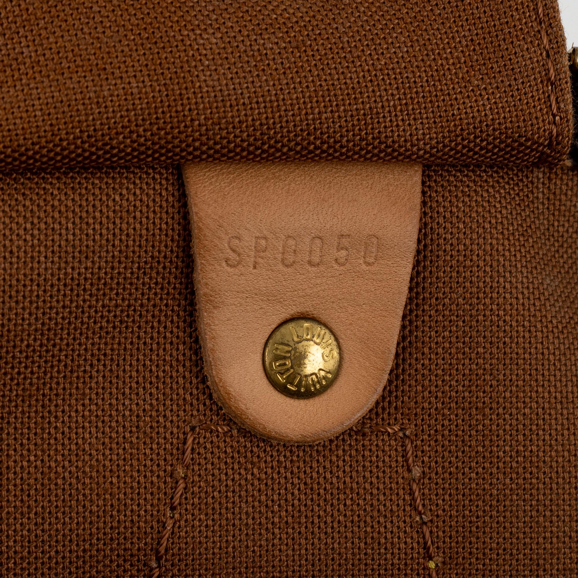Louis Vuitton, väska, "Speedy 40" med pochette, 2000.